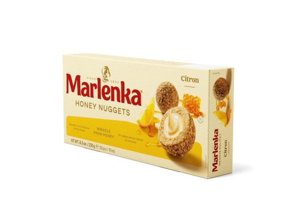 Bile Marlenka cu miere si lămâie 235g