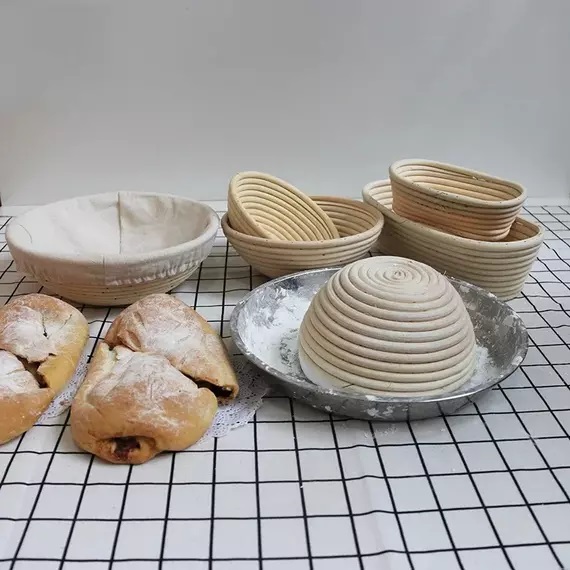 Cos din rattan de fermentare pentru pâine 28*14*7cm