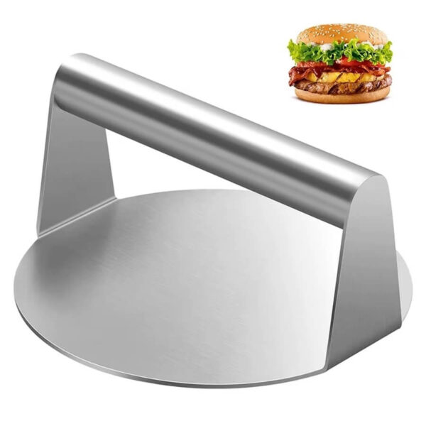 Presă inox pentru hamburgeri și chiftele 14cm